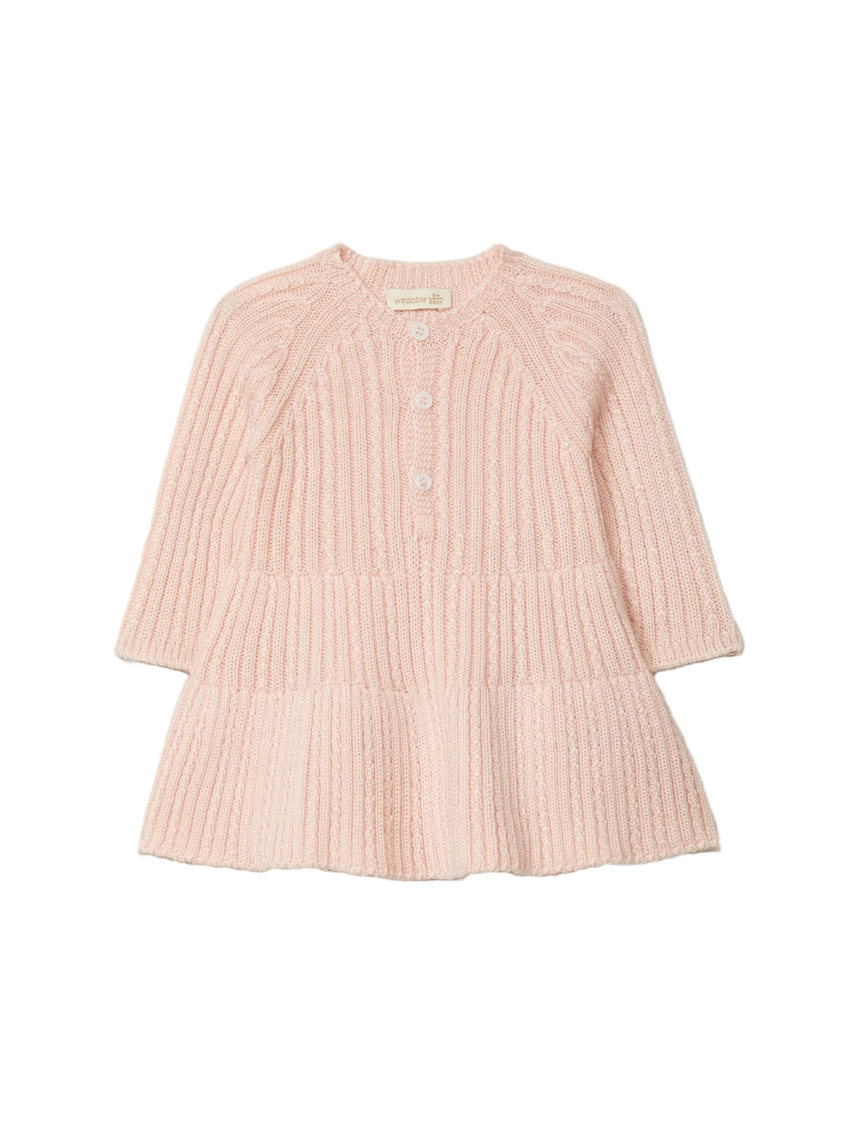 Gebreide jurk Wedoble - Roze