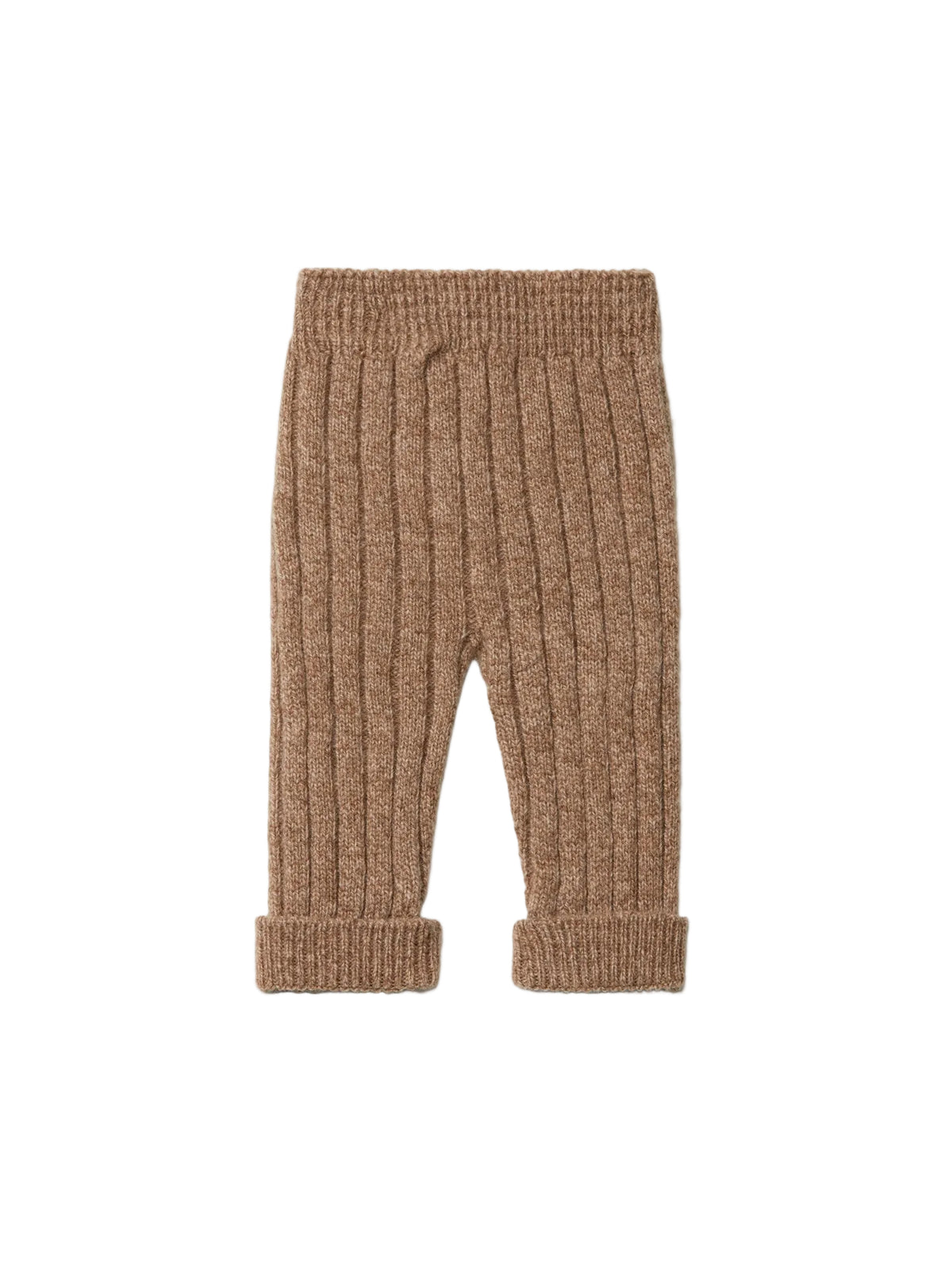 Gebreide Broek Wedoble - Donkerbruin