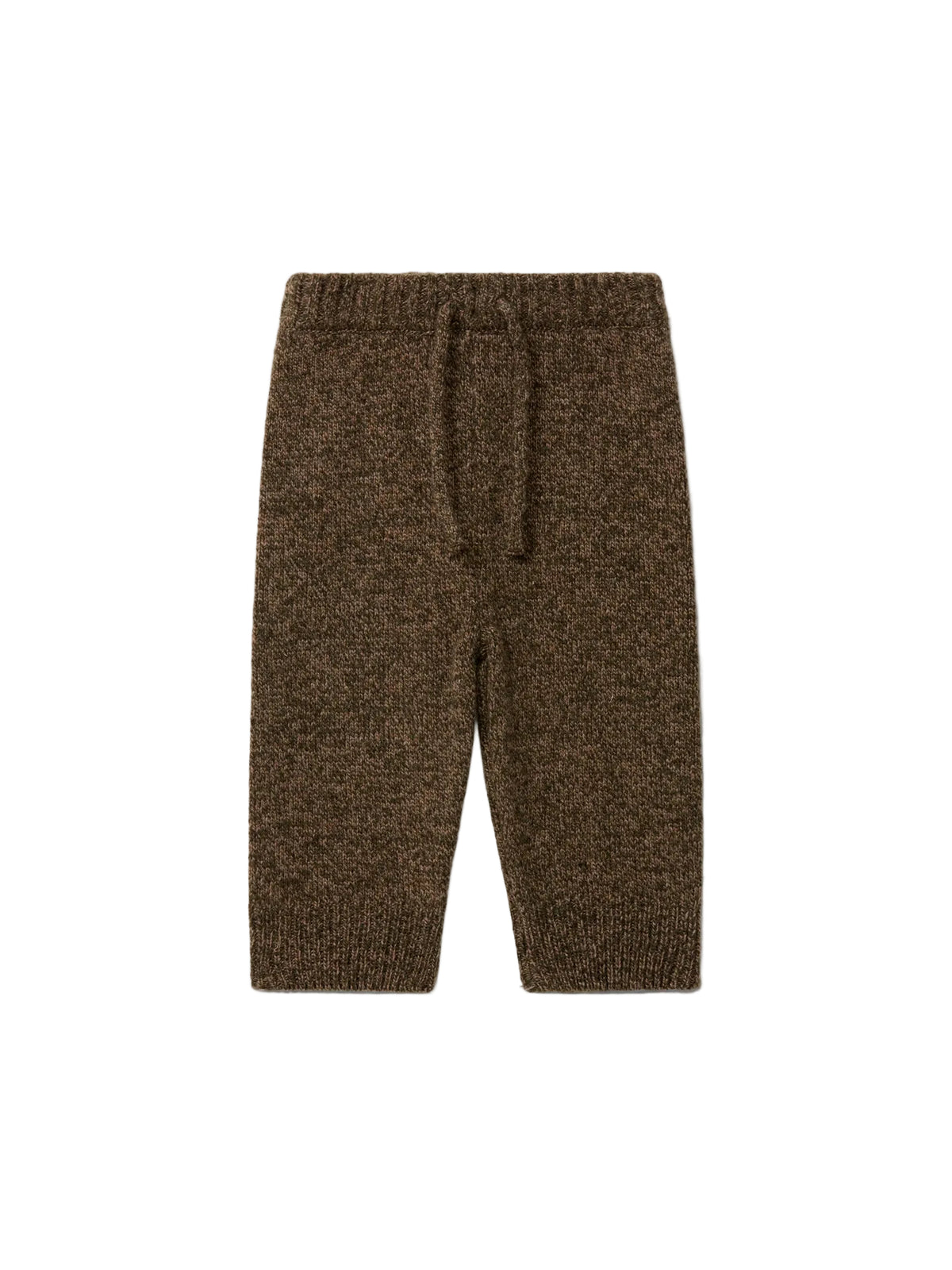 Gebreide Broek Wedoble - Donkerbruin