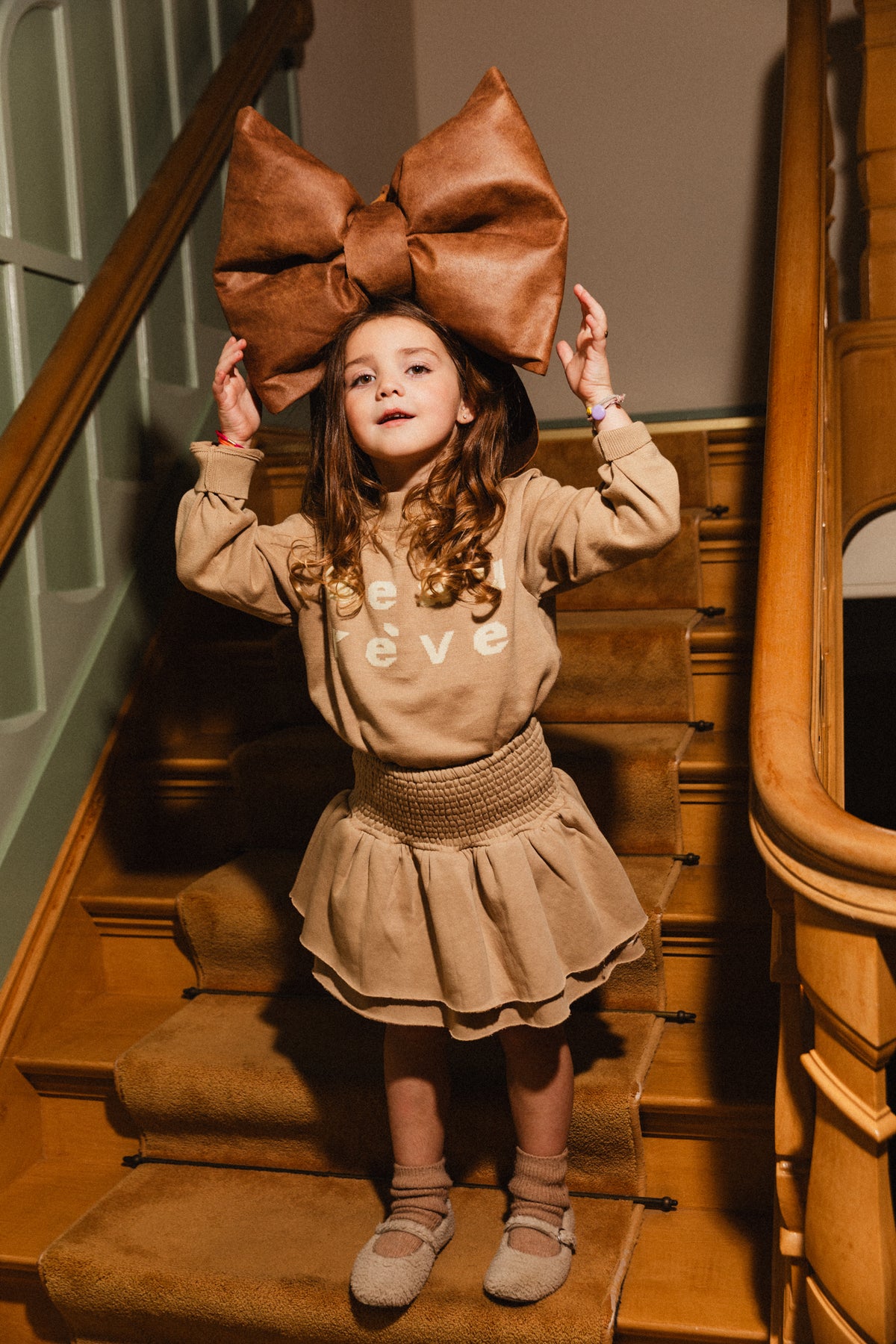 Rok Labo de colores Liorah - Taupe