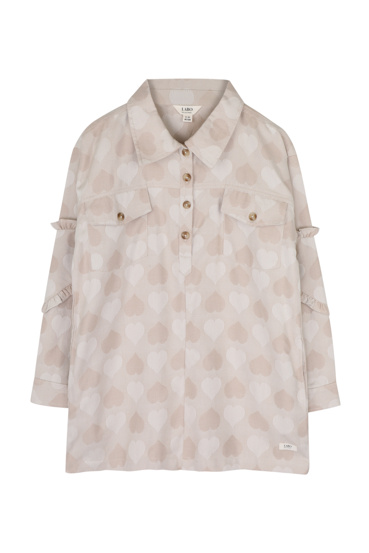 Jurk Labo de colores Lilia - Taupe