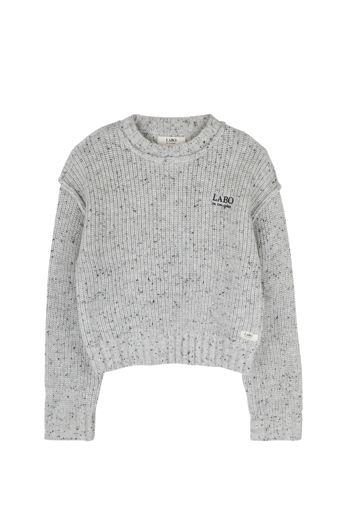 Trui Labo de colores Lennart - Grijs melange