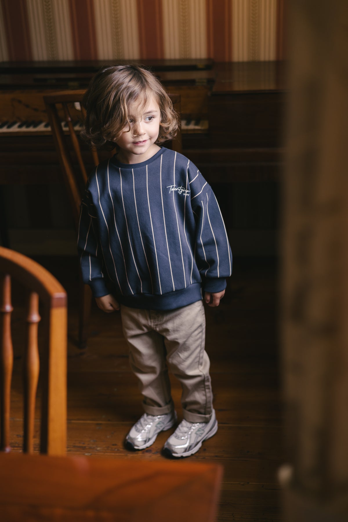 Trui Levv - Blue Stripe