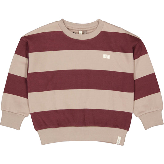 Trui Levv - Bordeaux/Beige