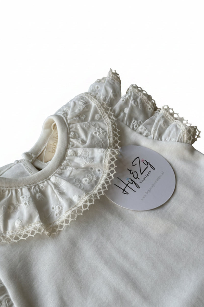 Baby Lai body/romper - ivory