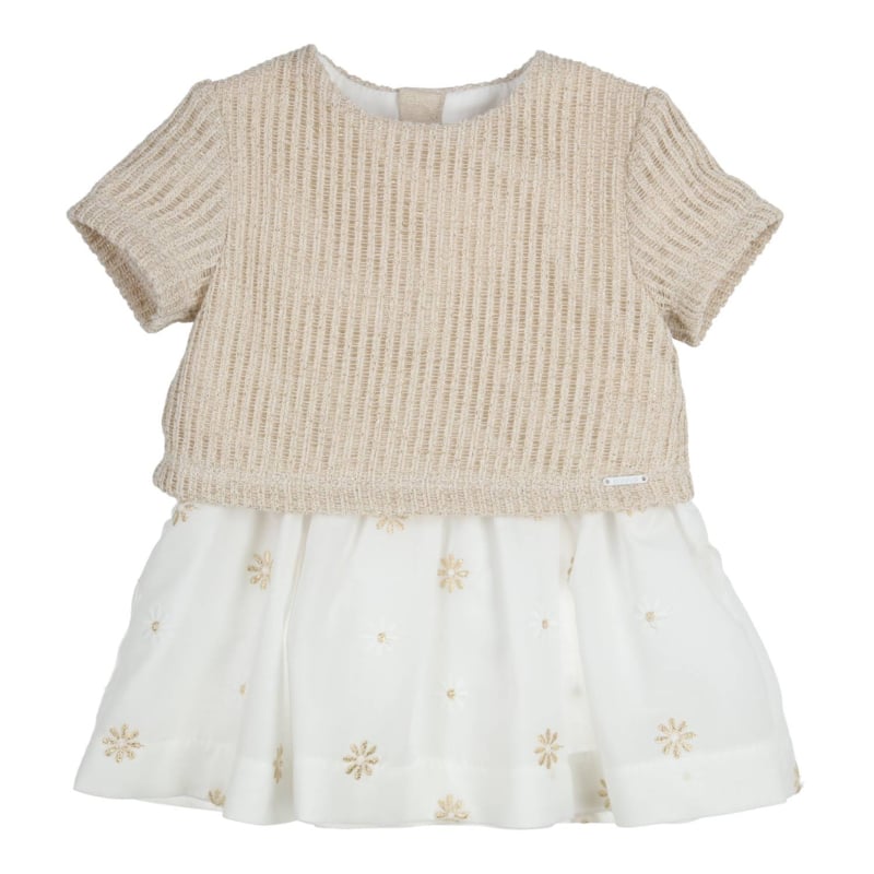 Gymp Jurkje Laila - Beige/Ecru