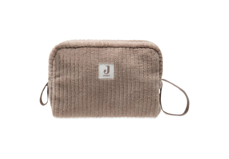 Jollein Etui Cloudy Rib - Milky Coffee