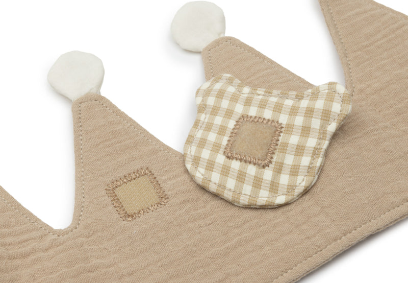 Jollein verjaardagskroon met cijfers - Teddy bear