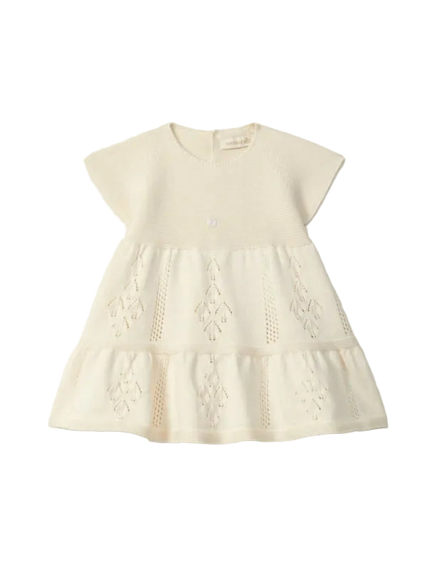 Wedoble Gebreide jurk - Beige