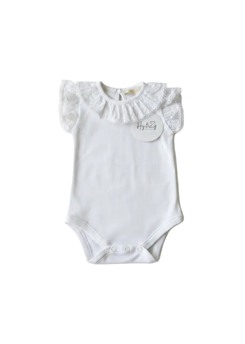 Baby Lai body/romper - white