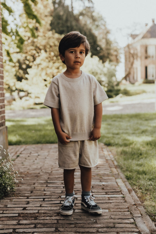Baje Studio Korte broek - Sebastian - Sand melange