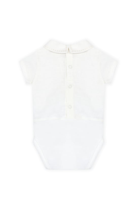 Dr. Kid Romper - Ecru