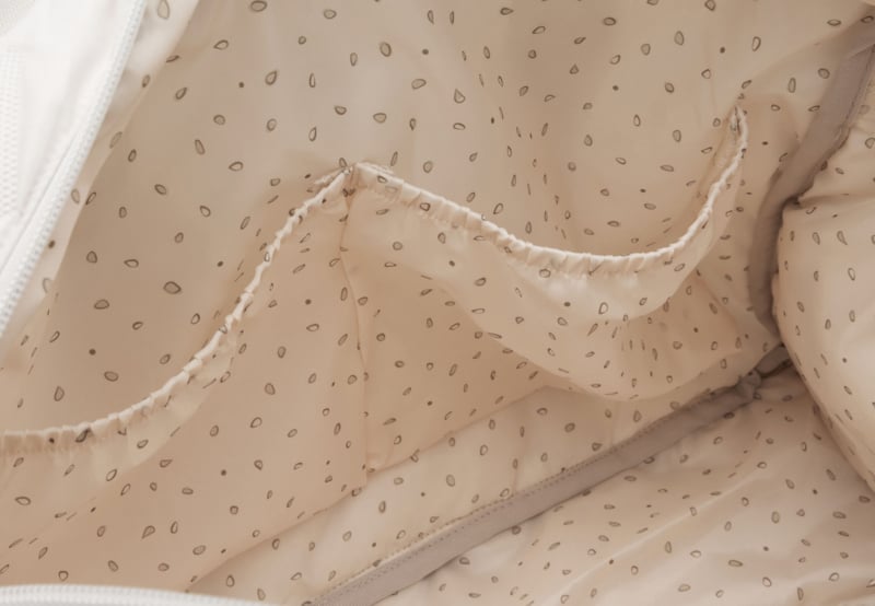Jollein Luiertas Embossed Lily - Sand
